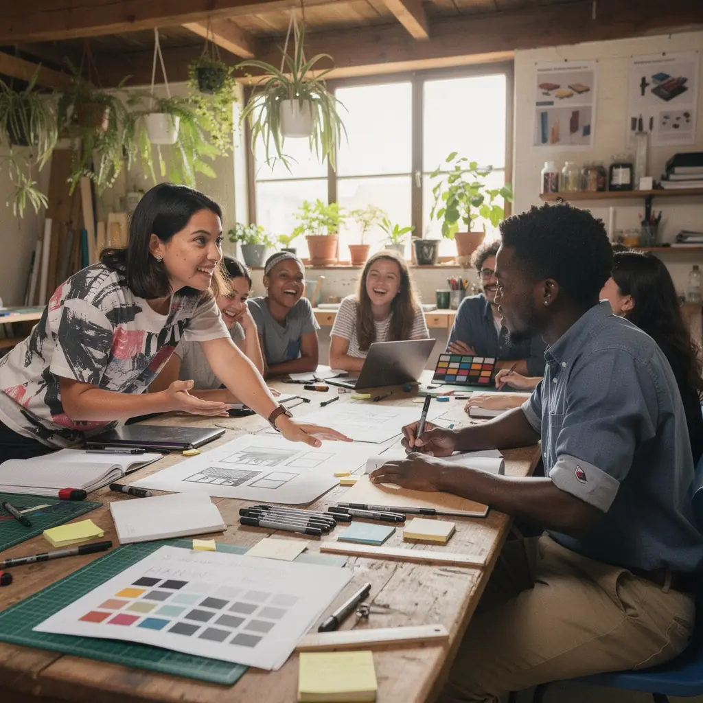 Интерактивное занятие по созданию визуальной иерархии.